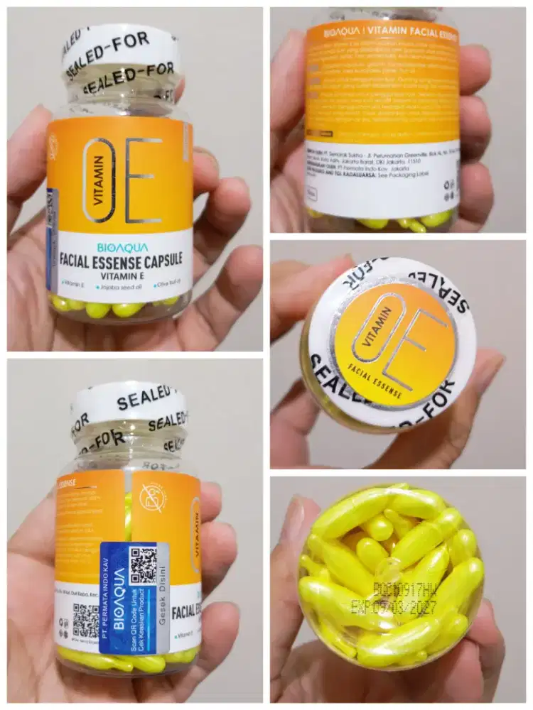BioAqua Facial Essence Capsule Vitamin E