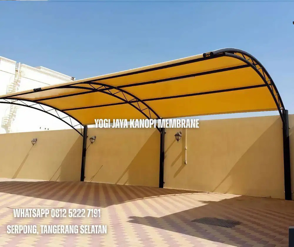 Jasa Pasang Kanopi Membrane dengan Desain Kekinian