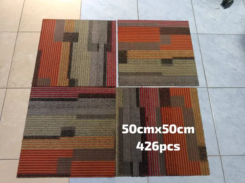 karpet tile 50cmx50cm