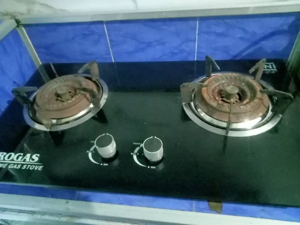 Kompor gas tanam 2 tungku