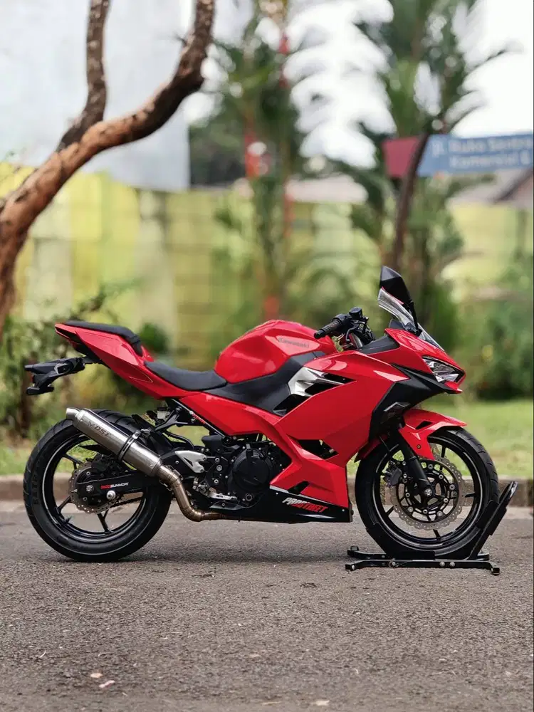 KAWASAKI NEW NINJA 250 FI 2022 MERAH PAJAK PANJANG SIAP TOURING