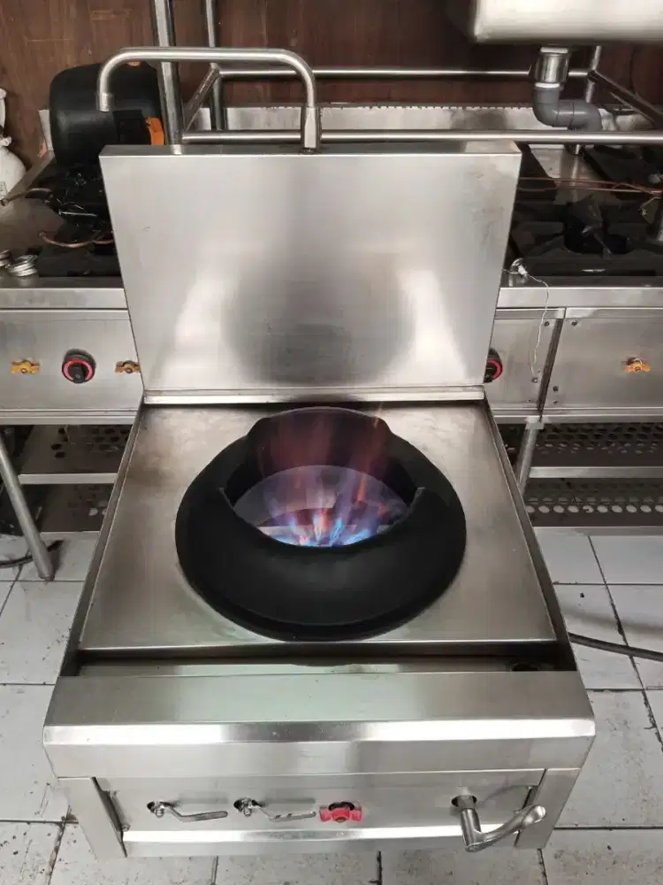 Kompor Kwali Range 1 Tungku High Pressure Api Besar untuk Dapur Usaha