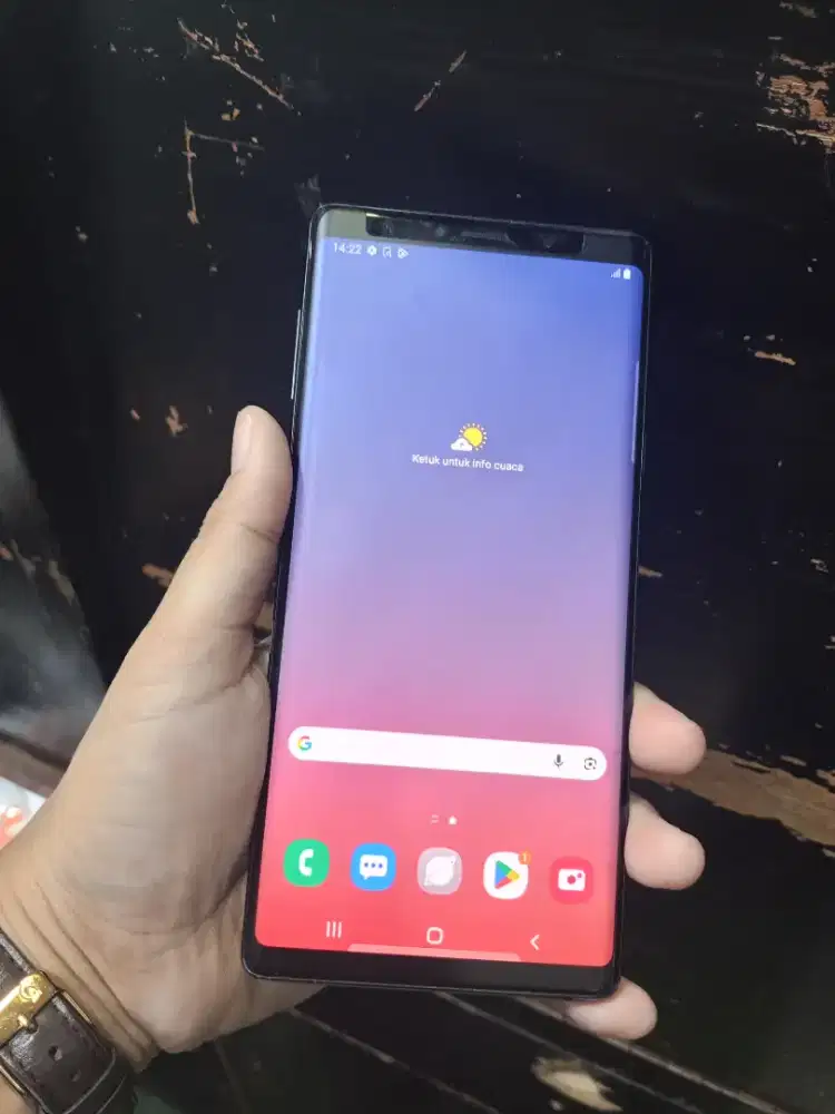 Second Handphone Samsung Note 9 ram 6/128gb hp casan