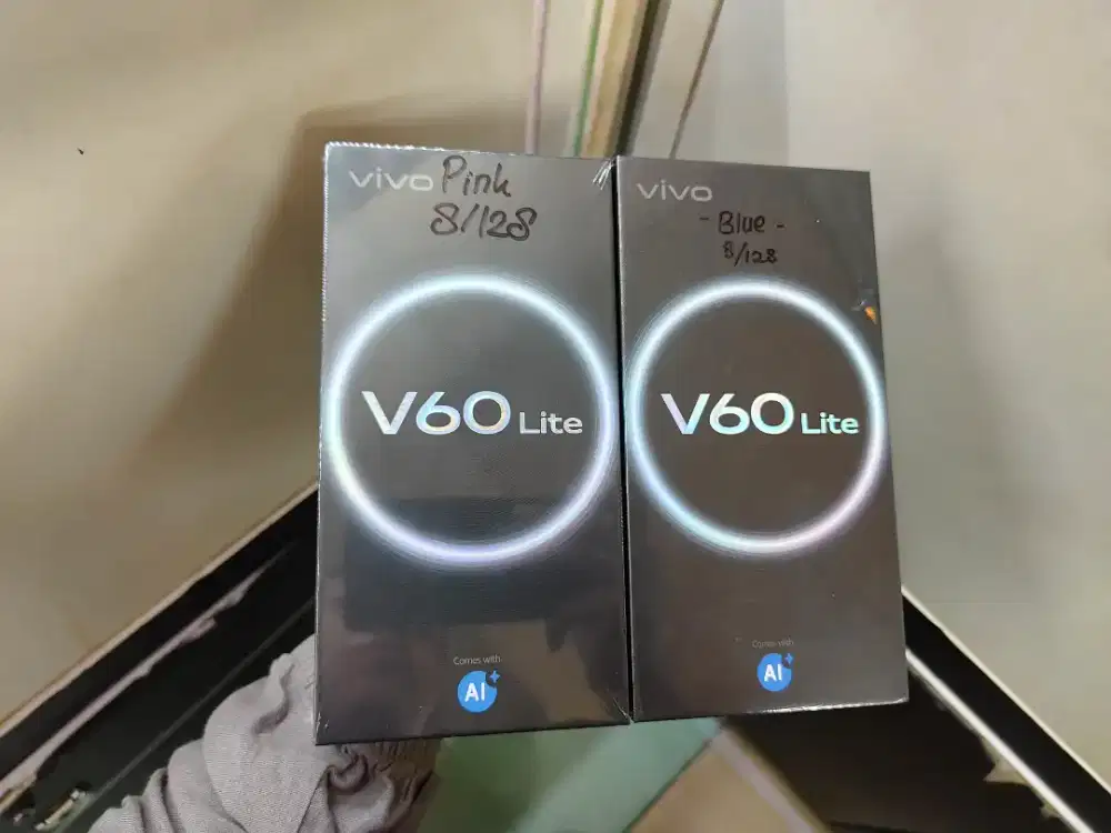 PROMO VIVO V60 LITE 4G 8/128, V60 LITE 5G 8/256 NEW GARANSI RESMI