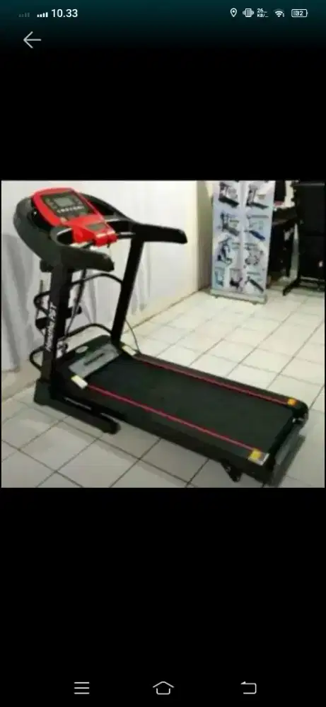 Promo treadmil eletrik jumbo multifungsi