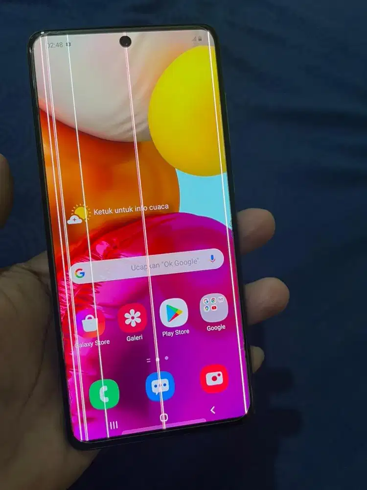 samsung A71 ram 8/128 normall smuaa