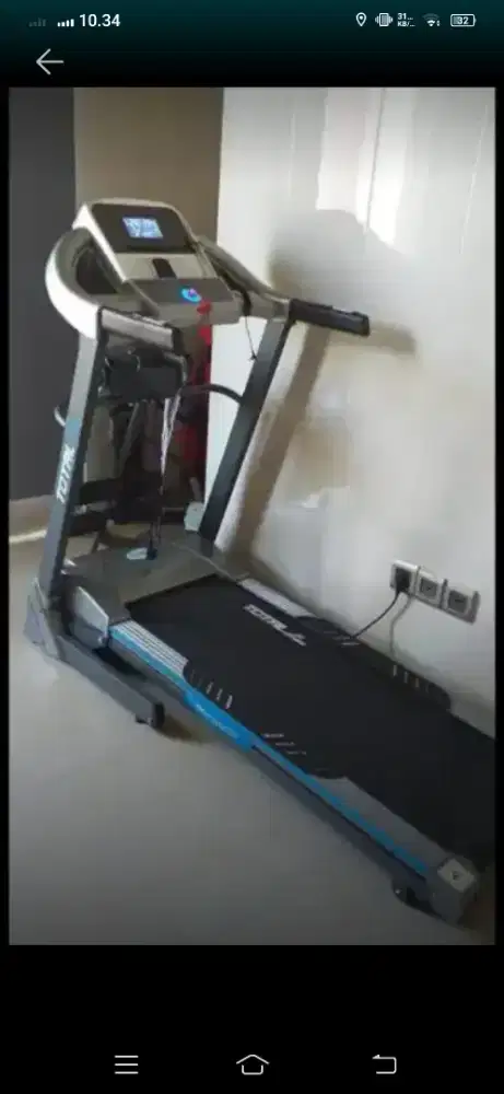 Promo treadmil eletrik multifungsi