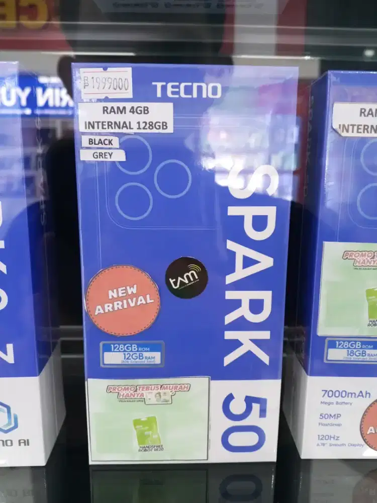 Tecno Spark 50  Garansi Resmi