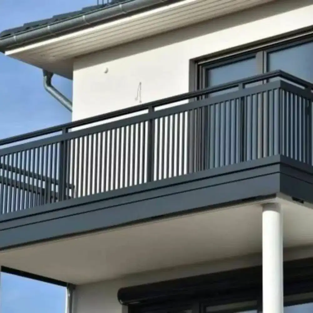 Balkon rumah minimalis besi hollow galvanis anti karat