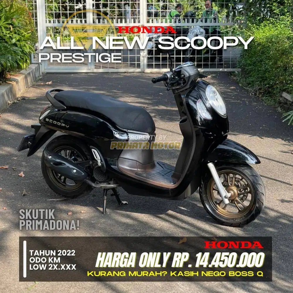 HONDA ALL NEW SCOOPY PRESTIGE 2022