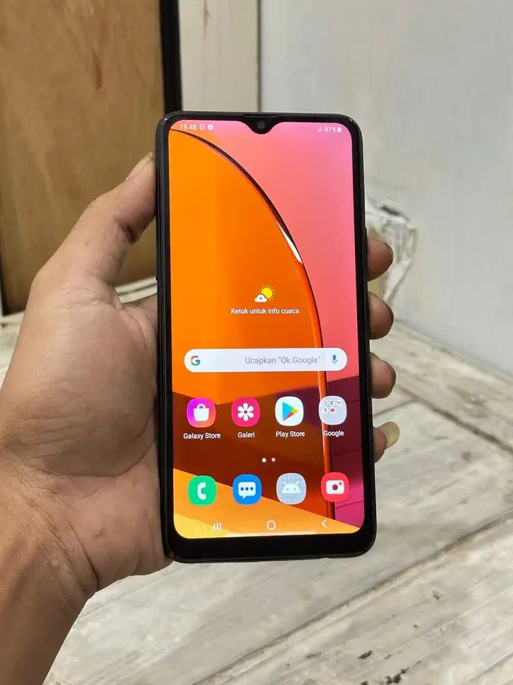 SAMSUNG A20s ram 3/32 murmer aja