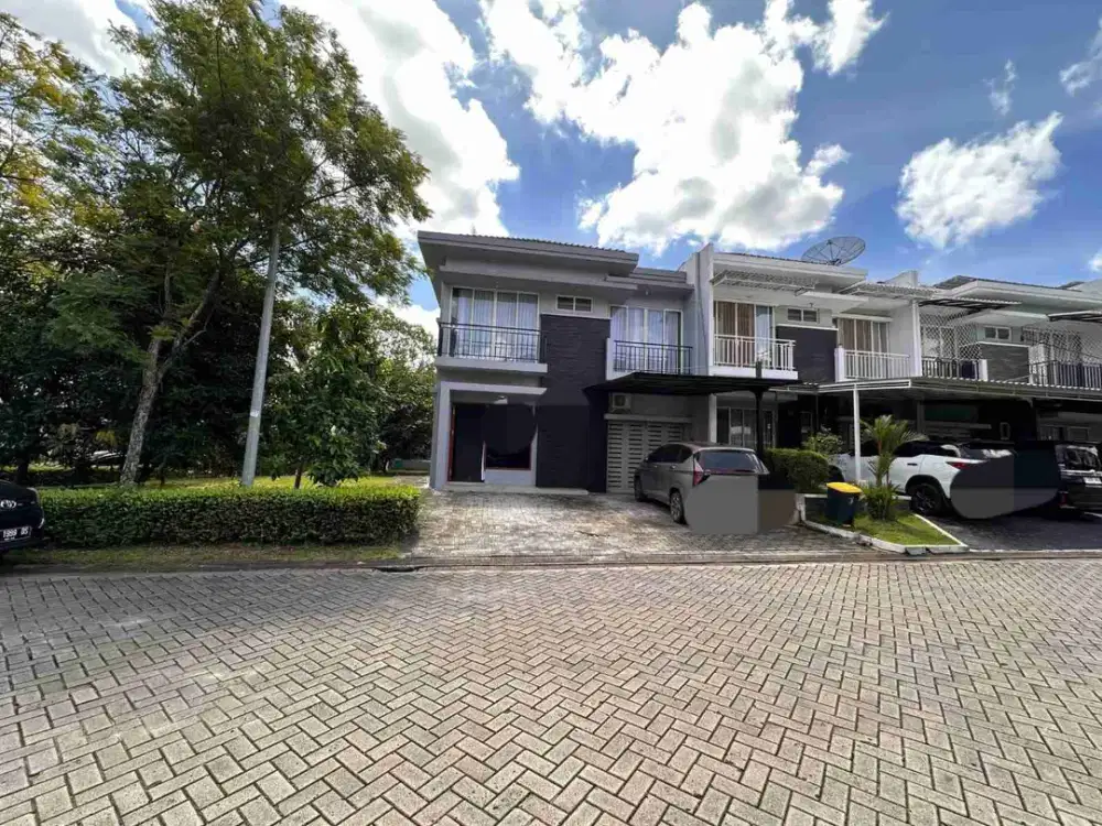 Disewakan rumah rapih siap huni semi furnish di Residence One-Bsd City