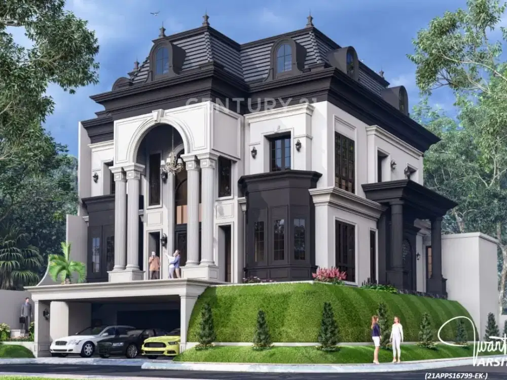 Dijual Rumah Brand New Mewah Megah Jalan Lebar di Graha Taman Bintaro Jaya Sektor 9