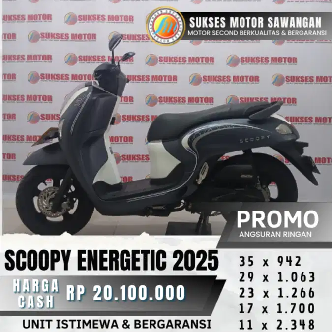 MULUS ISTIMEWA SCOPPY NEW ENERGETIC TH 2025 BISA CASH KREDIT