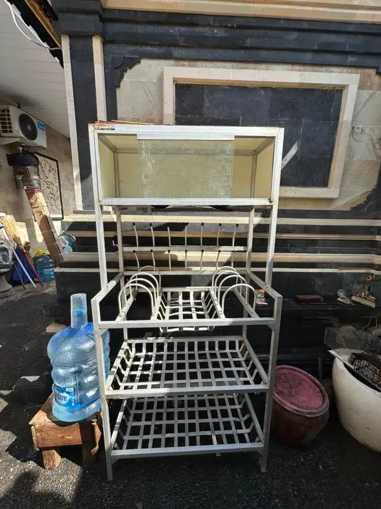 Rak piring aluminium