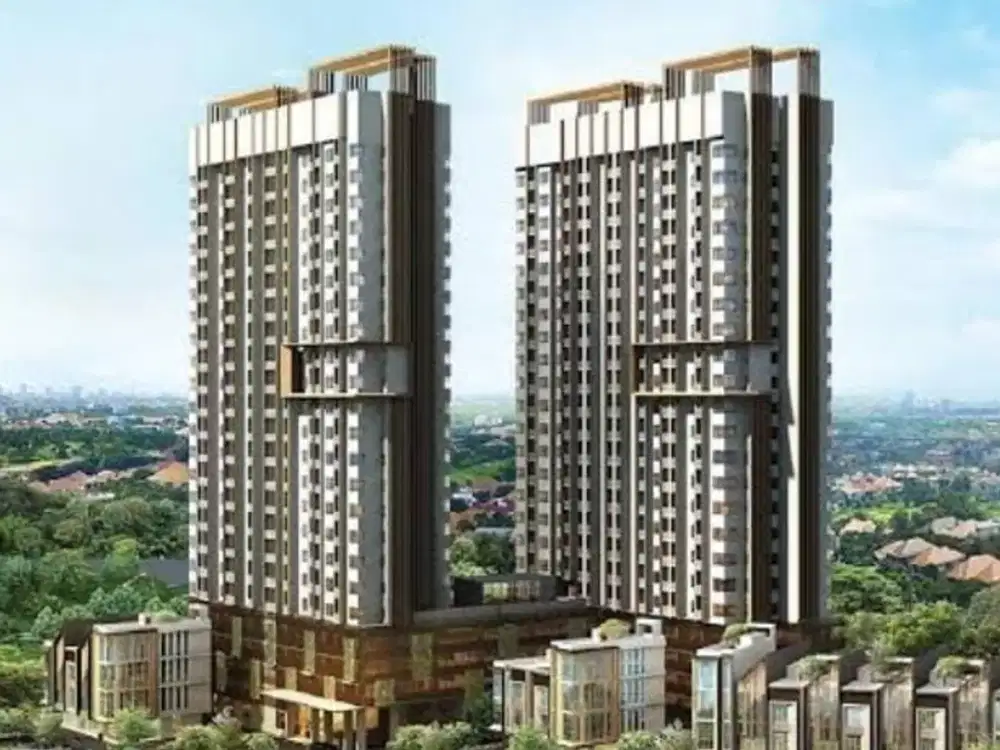 Apartemen Cleon 1 BR Full Furnished lantai 17 di JGC Cakung