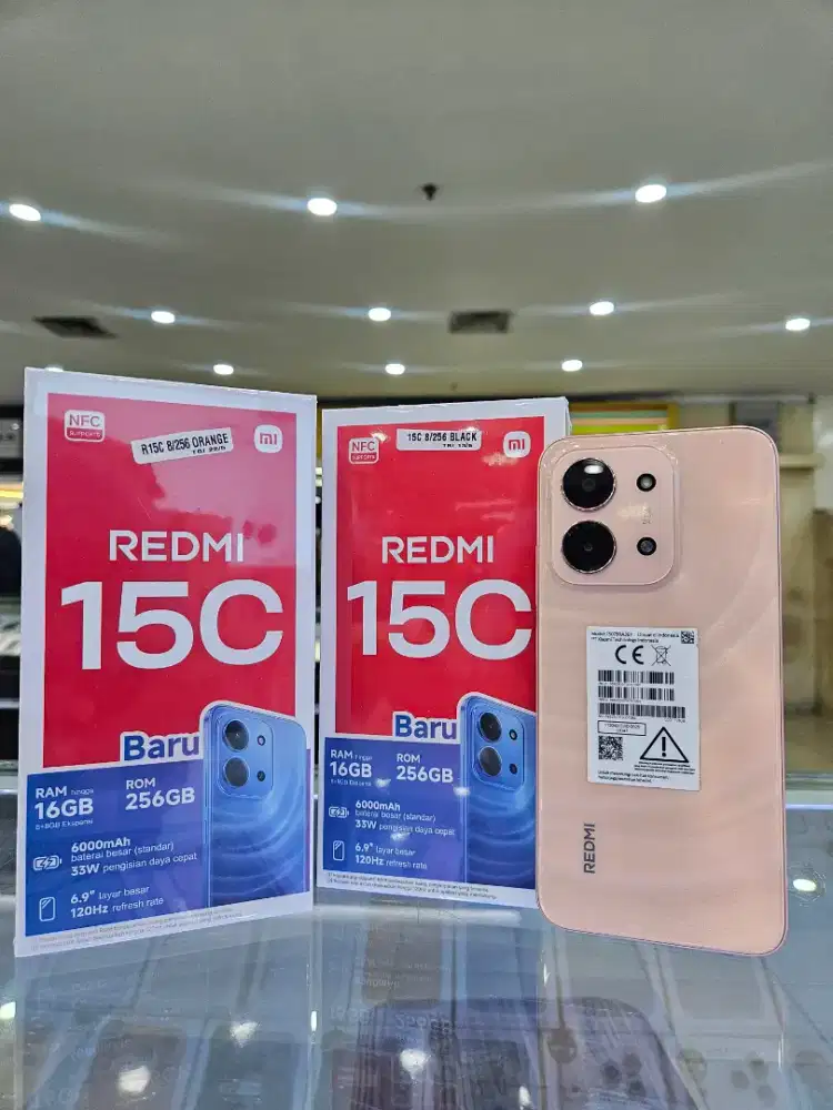 REDMI 15C 4G RAM 8/256GB
