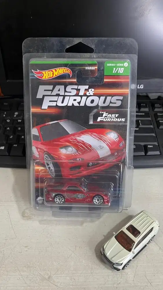 Hotwheels mazda rx7 seri fnf