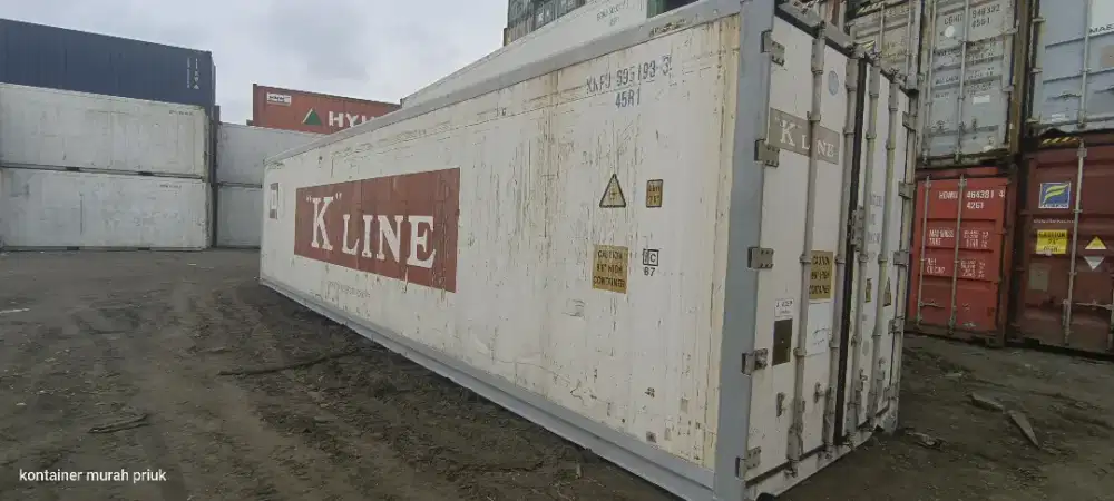 Jual Container Reefer 40 Feet Bekas Import | Masih Dingin & Siap Pakai