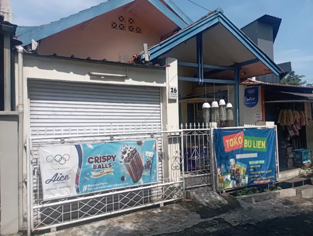 Rumah dijual cepat dengan akses jalan mobil & motot