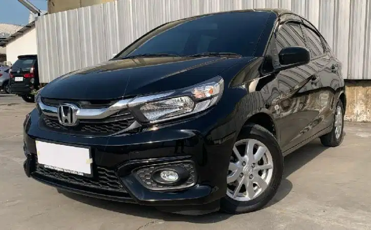 DP MURAH Honda Brio Satya 1.2 E Bensin-AT 2022 Hitam CRKIB