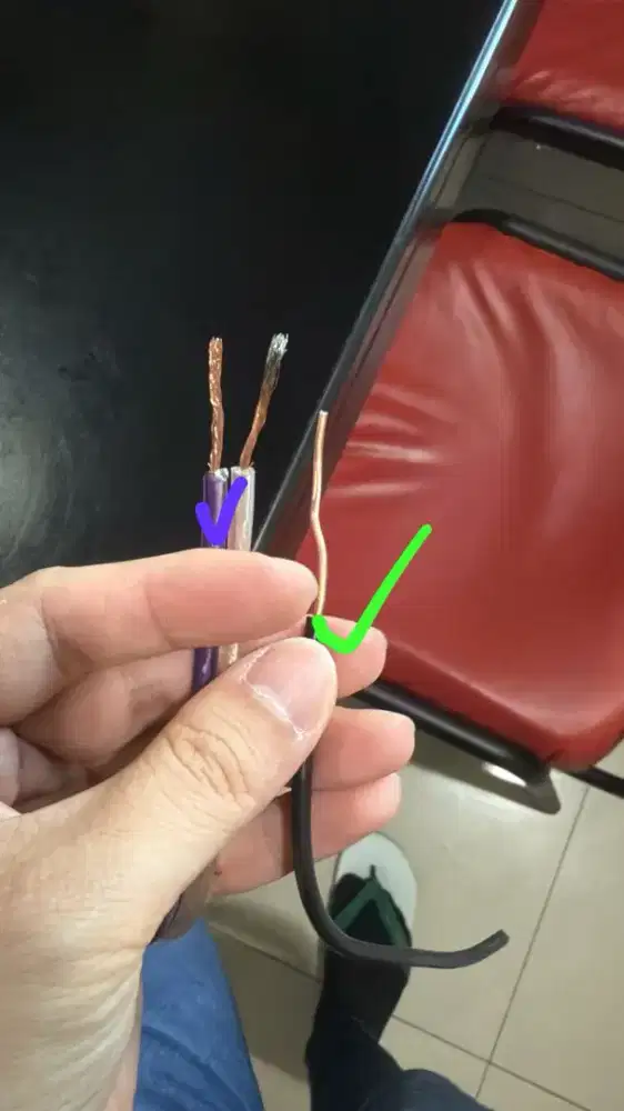 Kabel sisa Pabrik