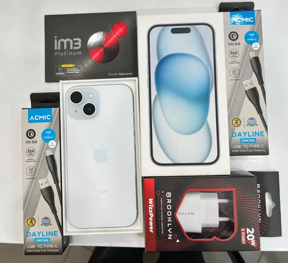 CICILAN IPHONE 15 GARANSI RESMI