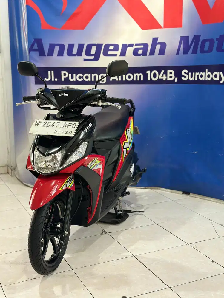 KM 1.093 ! YAMAHA MIO M3 125 CW FI 2023 TERAWAT
