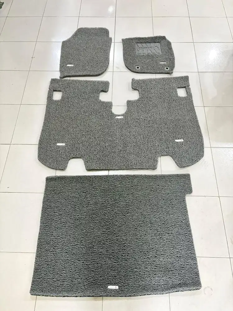 Karpet Mie Comfort Bukan Deluxe HRV Komplit Bagasi - Grey