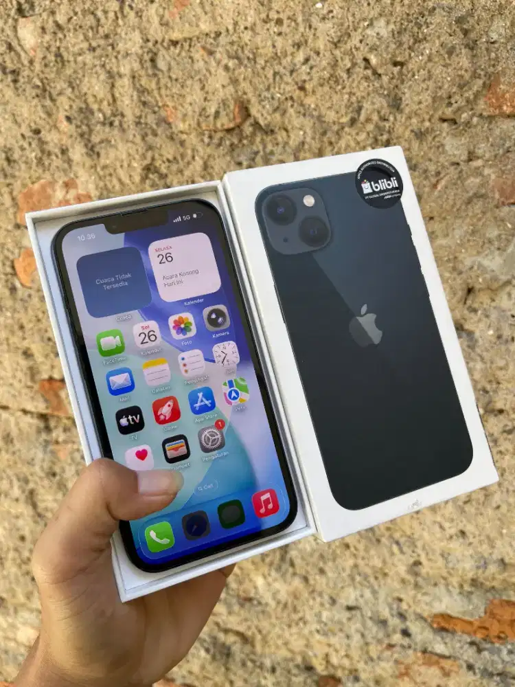 IPhone 13 128gb Garansi resmi Blibli