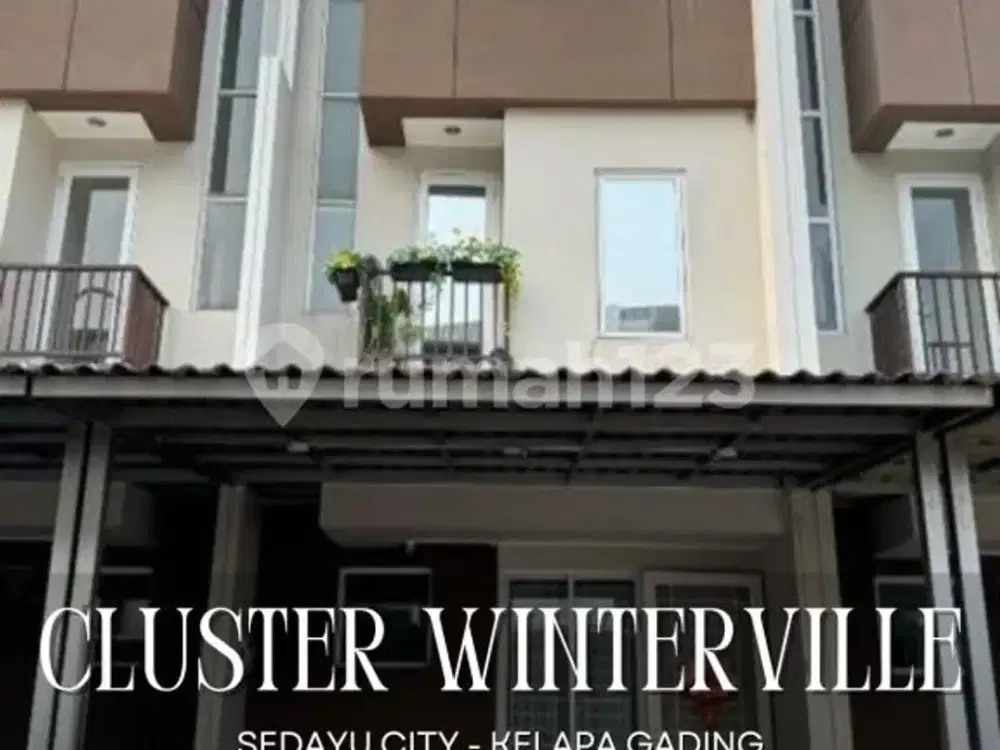 Dijual Murah Rumah di Cluster Winterville Kelapa Gading