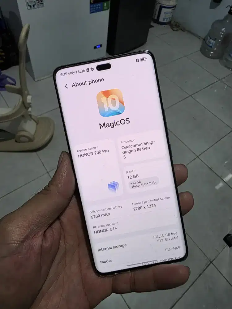 Honor 200 Pro 5G 12/512gb resmi indo