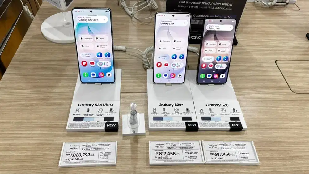 Kredit hp samsung s26 / s26 plus / s26 ultra tanpa kartu kredit
