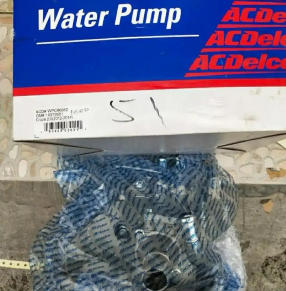 Dijual water pump chervolet captiva diesel FL