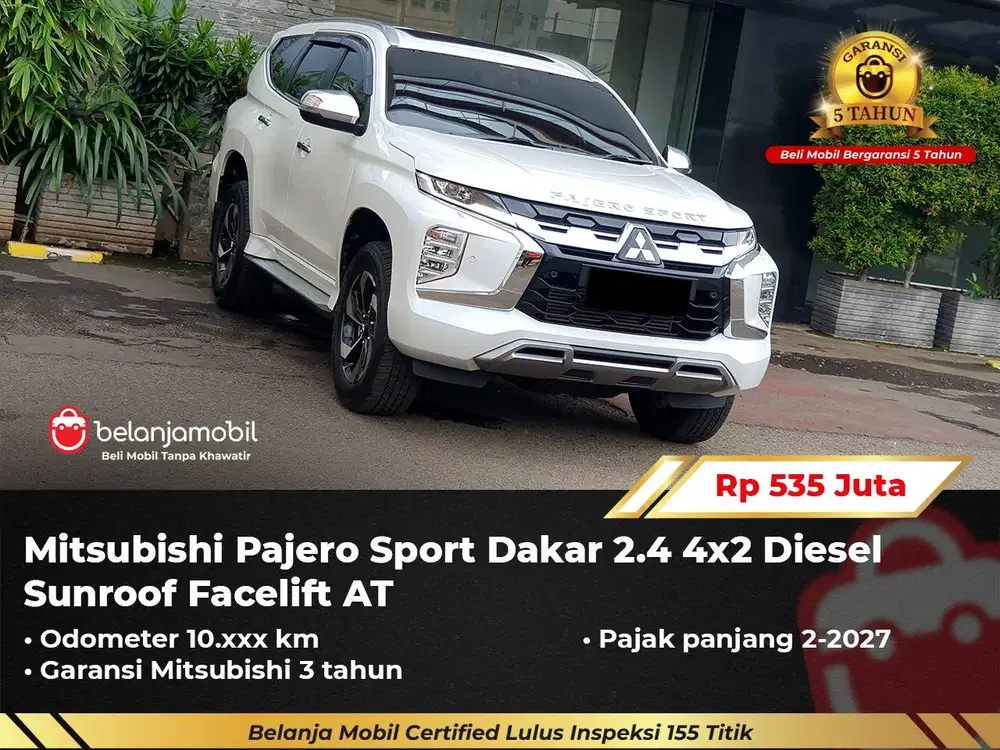 [LOW KM] Mitsubishi Pajero Sport Dakar 2.4 Sunroof Facelift 2025/2026