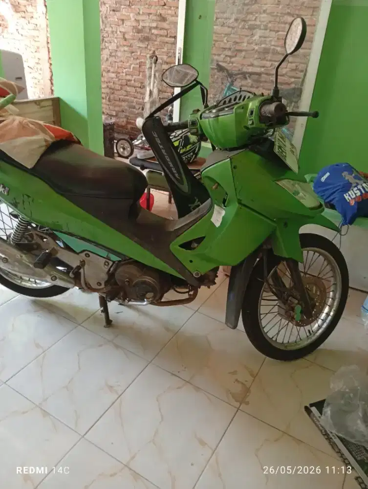 Jual cepat bu motor kawasaki zx