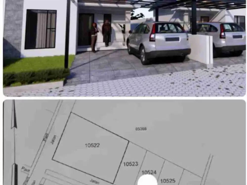 Rumah baru dan murah lokasi strategis dekat pusat kota Seyegan Sleman