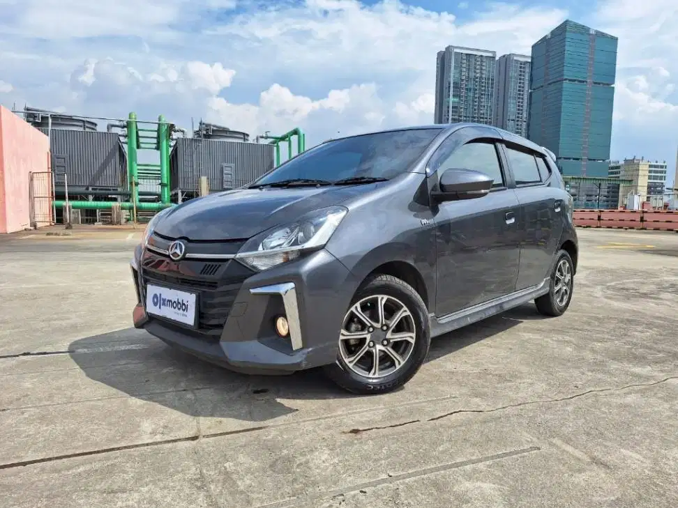 KM Rendah - Daihatsu Ayla 1.2 R Bensin-AT 2022