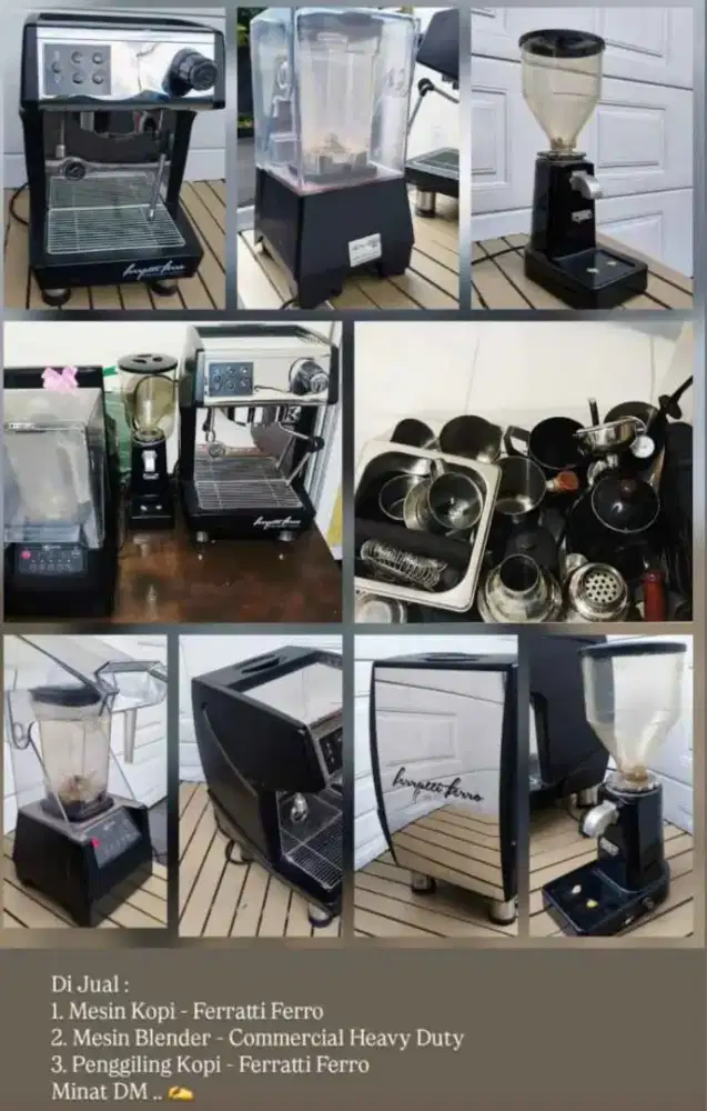 Jual mesin kopi ferratti ferro fulset