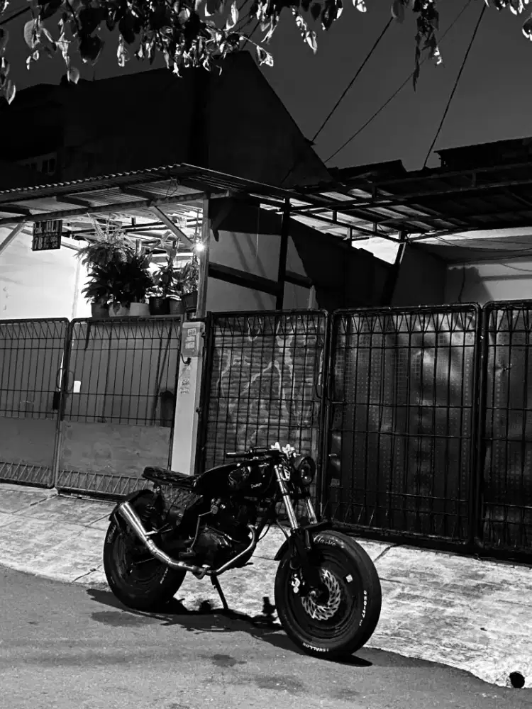 motor custom cafetacer basic megapro