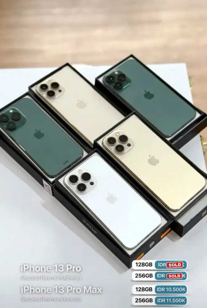 iPhone 13 promax second iBox dikredit bisa tanpa uang muka