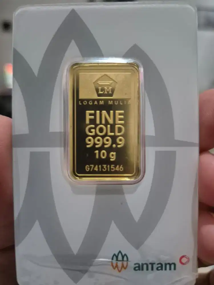Dijual Logam Mulia Antam Ori 10 gram