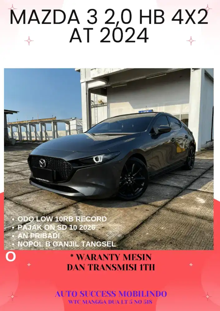 Mazda 3 2,0 Hb SkyactiveG 4x2 At 2024