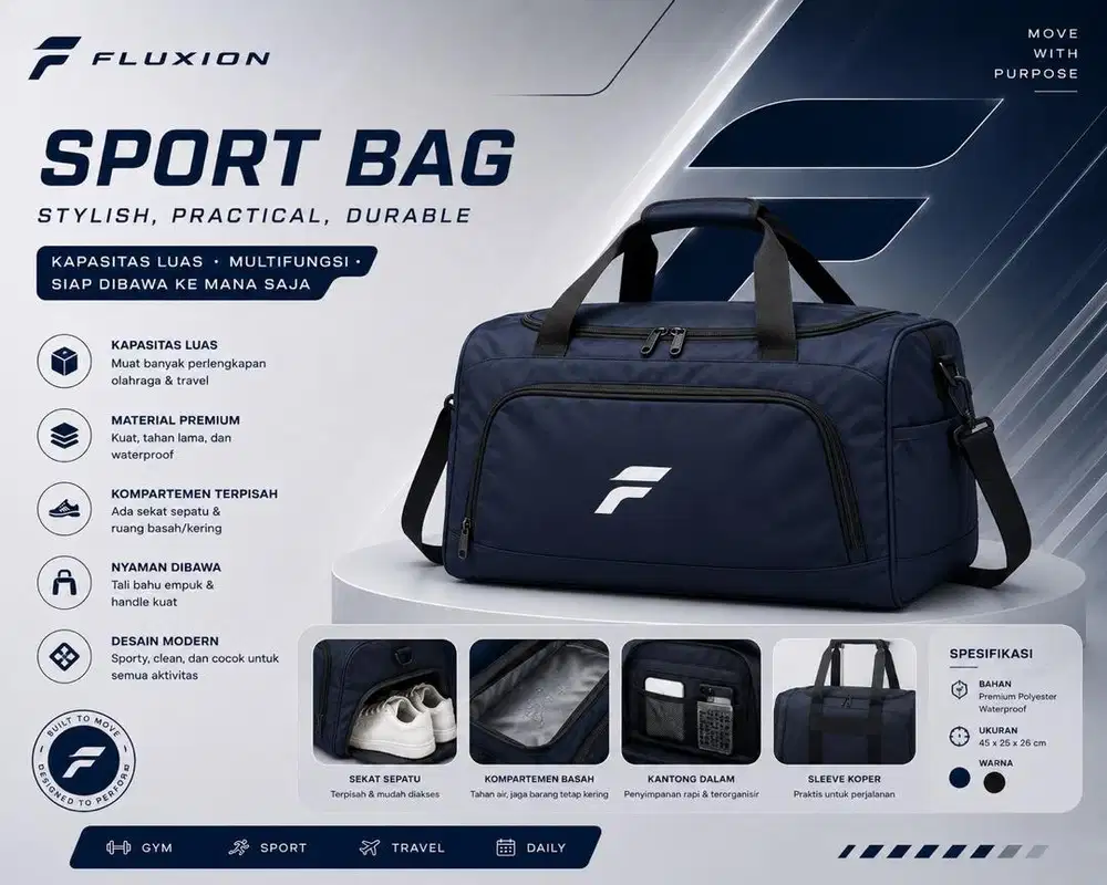 FLUXION SPORT BAG — Lite Series