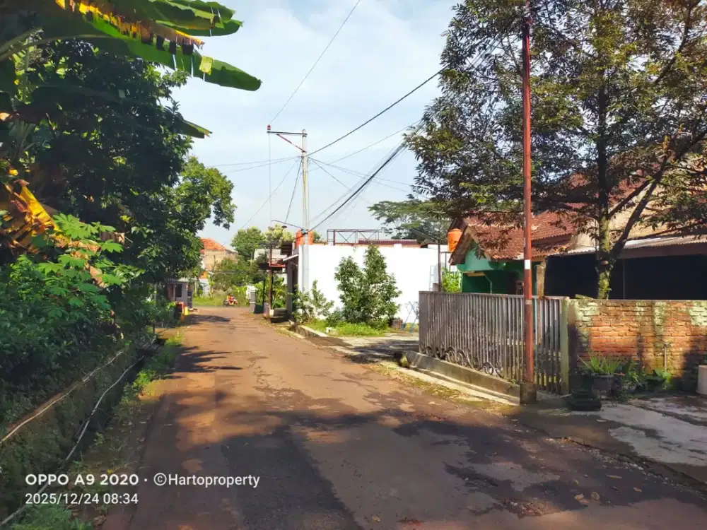 Jual tanah bonus rumah layak huni di seputar UNNES lokasi kalisegoro gunungpati