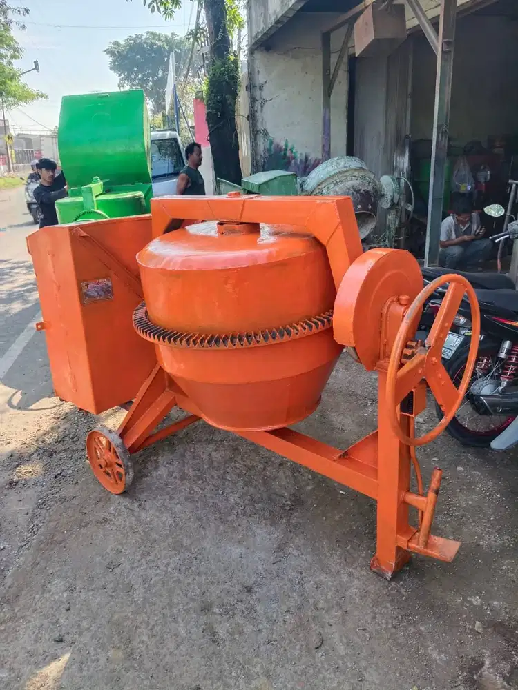 Jual Mesin Mixer Cor Beton Tropic Gentong 400liter Kokoh Siap Pakai