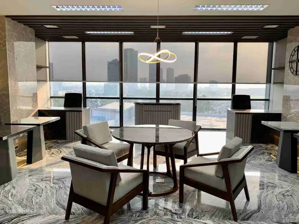DISEWAKAN DAN DIJUAL OFFICE SPACE FULLY FURNISHED DI THE SMITH ALAM SUTERA TANGERANG SELATAN
