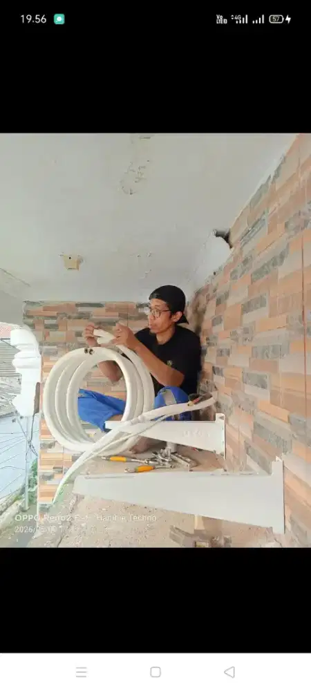 Jasa servis AC kulkas mesin cuci kompa air dll bergaransi