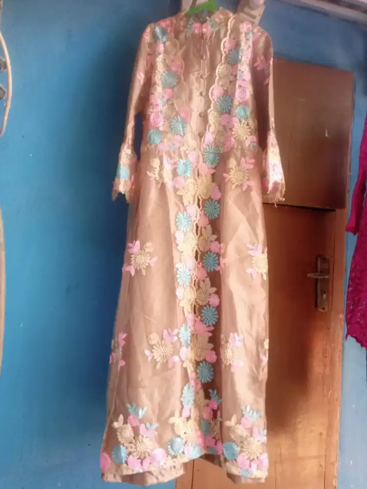 Dress wanita brokat