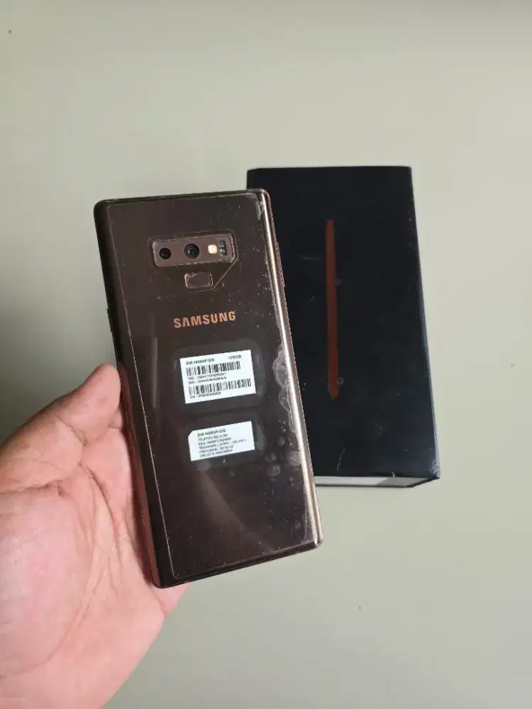 Samsung Note 9 6/128 SEIN Resmi Indo Normal Murah Minus Dikit